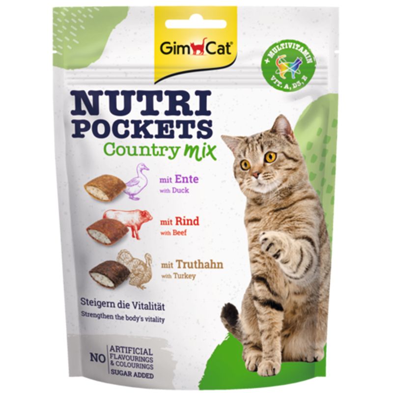 GimCat Nutri Pockets Malt Vitamin Mix (150g)