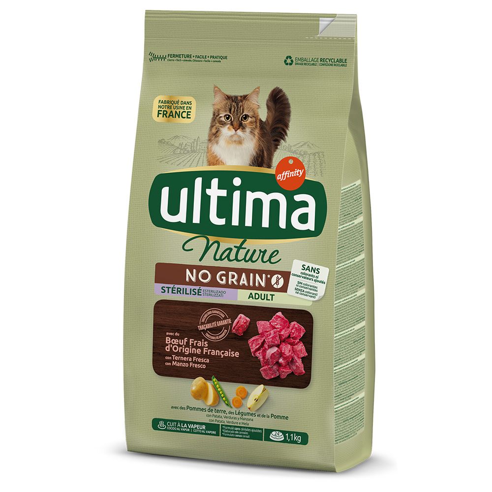 Ultima Nature No Grain Sterilised - Beef 1.1kg