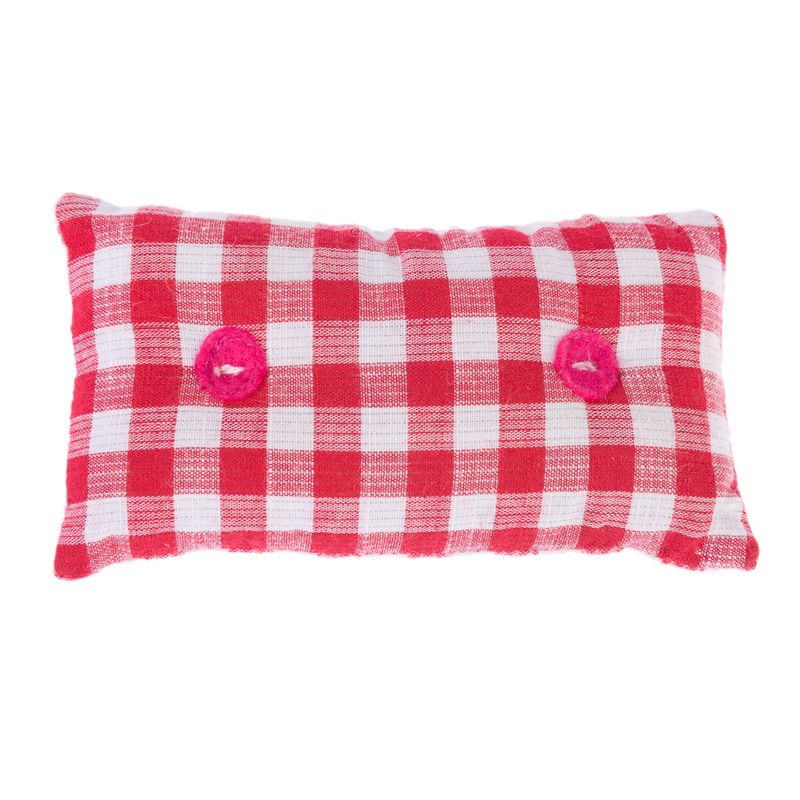 TIAKI Vichy Catnip Pillow 4-piece set