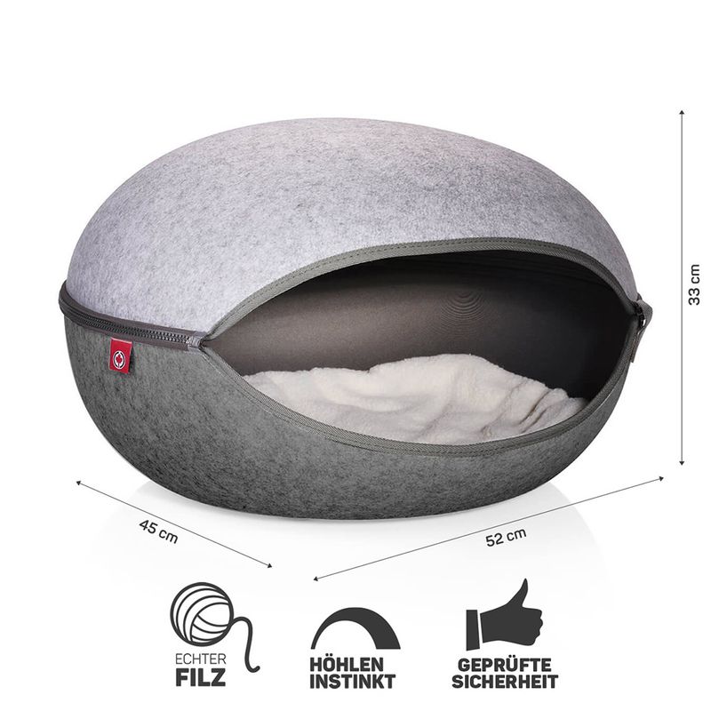 Canadian Cat Company Cat Nest approx. L 52 x W 45 x H 33 cm