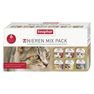 beaphar Renal Diet Mixed Trial Pack 6 x 100g 6 Varieties