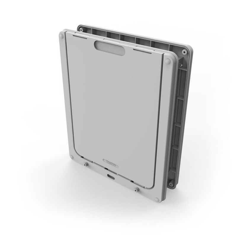 Dog Mate Large Dog Flap White