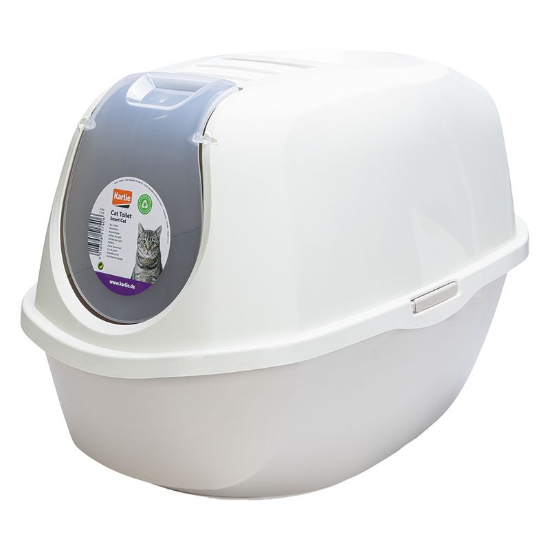 Karlie Eco Smart Cat Litter Tray Aqua