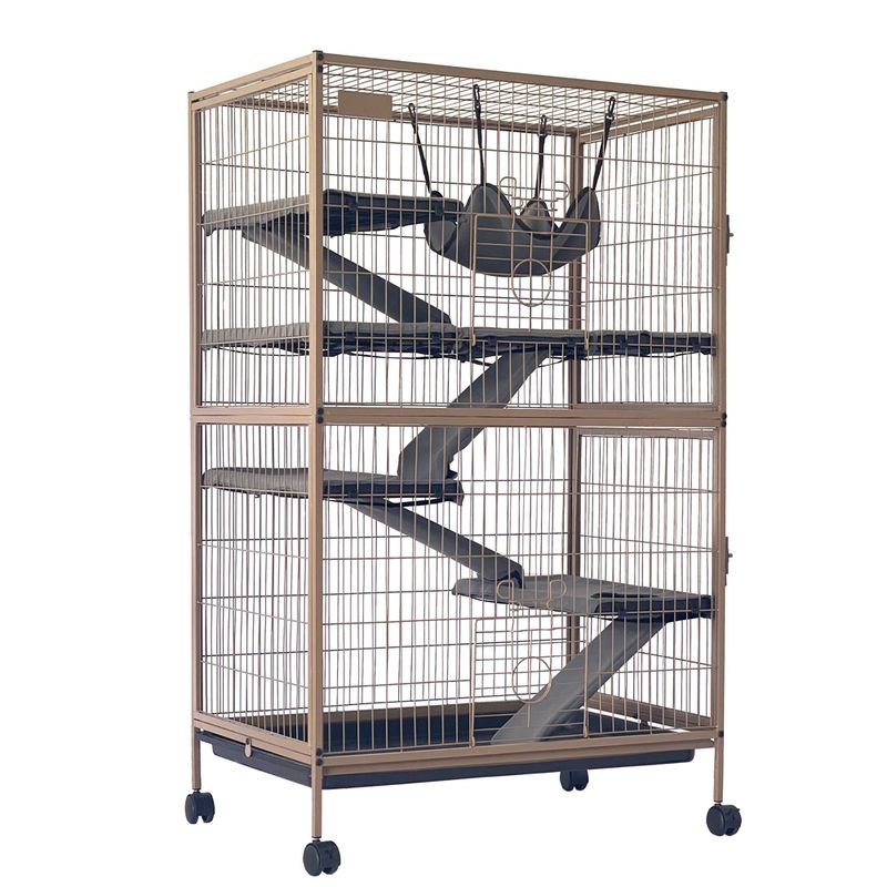 TIAKI Critter Empire Small Pet Cage 80 x 52 x 127 cm (L x W x H)