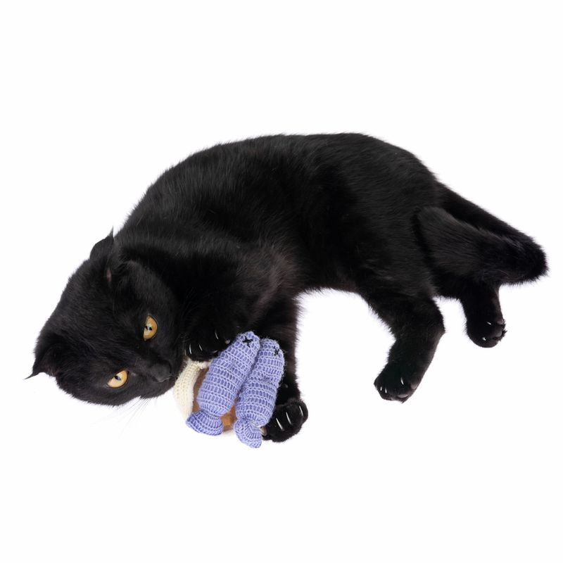 TIAKI Cat Toy Knitted Sardines with Catnip 1 piece