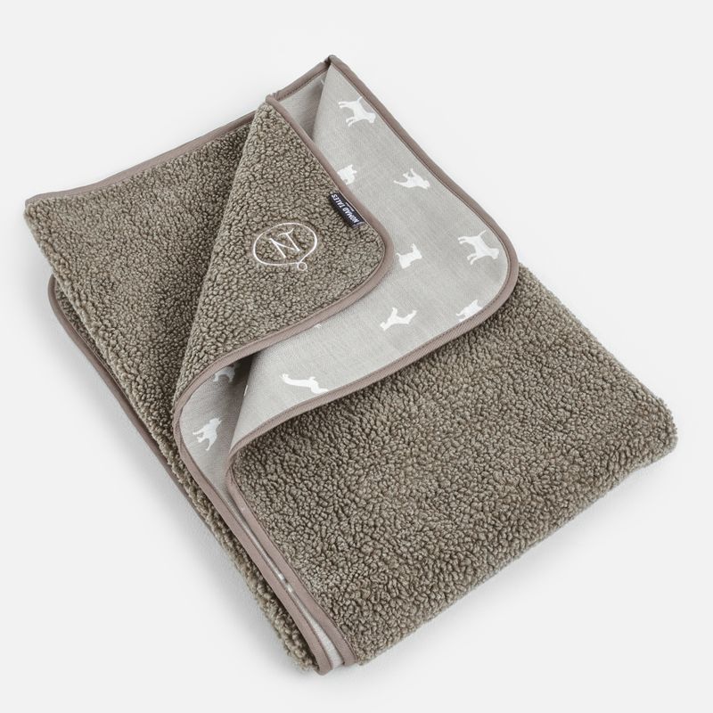 Nomad Tales Blush Waterproof Cuddle Blanket - Taupe 140 x 105 cm (L x W)