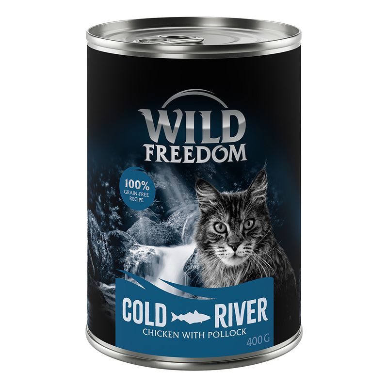 Wild Freedom Adult Mixed Trial Pack 6 x 200g Mixed Pack I (Chicken, Pollock, Lamb, Rabbit, Game)