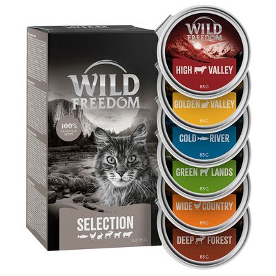 Wild Freedom Adult Tray Mixed Trial Pack 6 x 85g