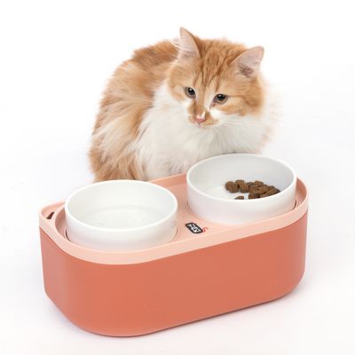 TIAKI Double Bowl with Food Container 2 x 420ml