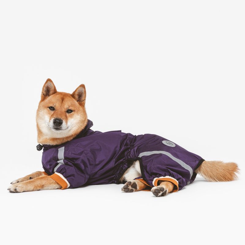 Nomad Tales Spirit Dog Overalls - Berry approx. 35cm Back Length