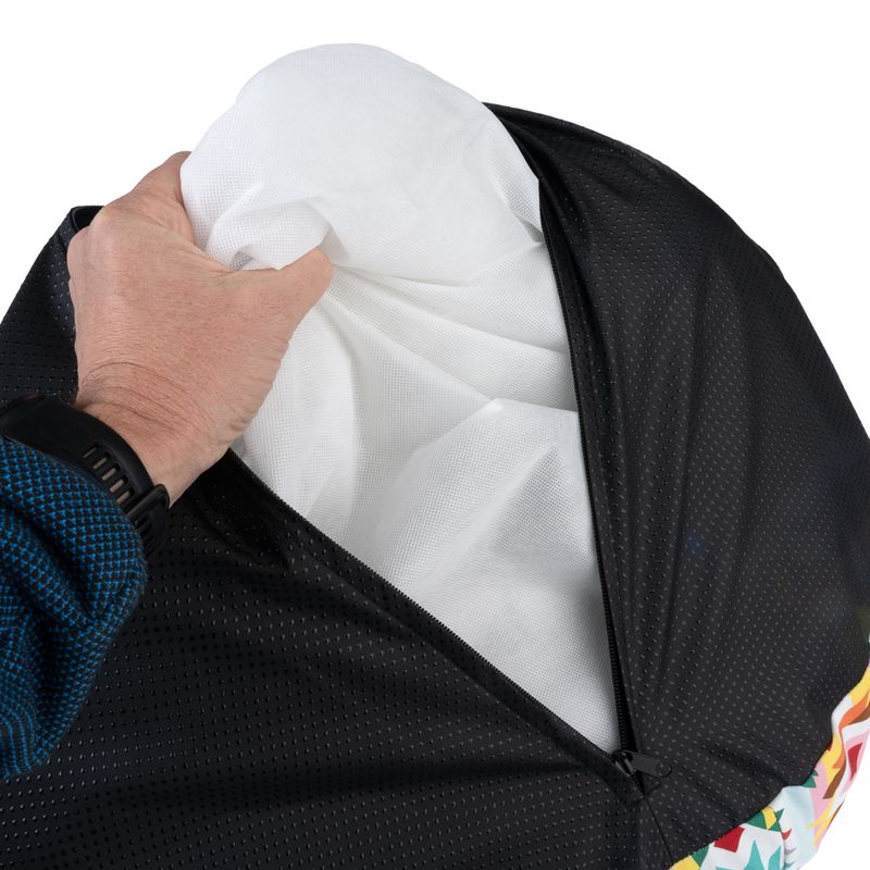 TIAKI Tassel Cuddle Cushion diameter 60 x (H) 15 cm