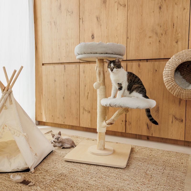 Modern Living Alofi Cat Tree Light grey