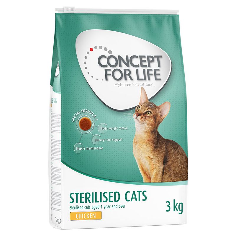 Concept for Life Sterilised Cats - Chicken 400g
