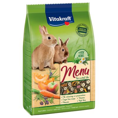 Vitakraft Menu Vital for Dwarf Rabbits 5kg