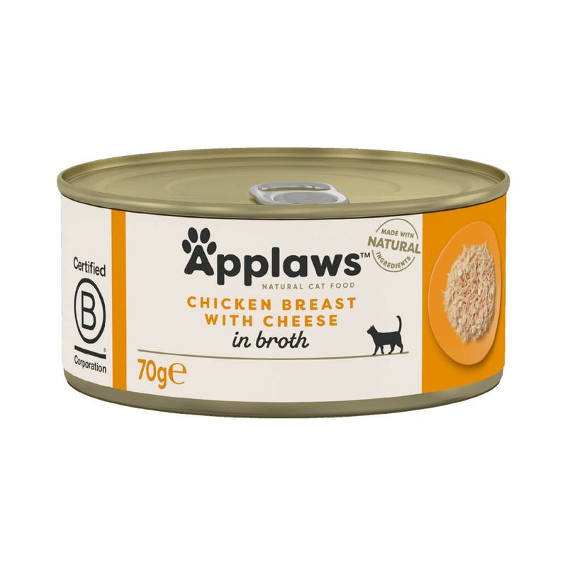 Applaws Cat Food 70g - Chicken in Broth Mixed Pack: Mixed Selection in Broth 12 x 70g