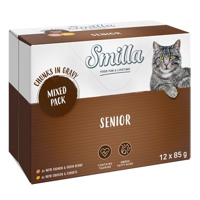 Smilla Senior Chunks in Gravy Chicken & Carrots (12 x 85g)