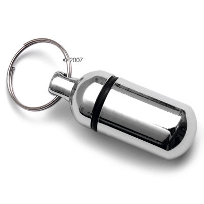 Chrome-plated Address Pendant 3.6cm