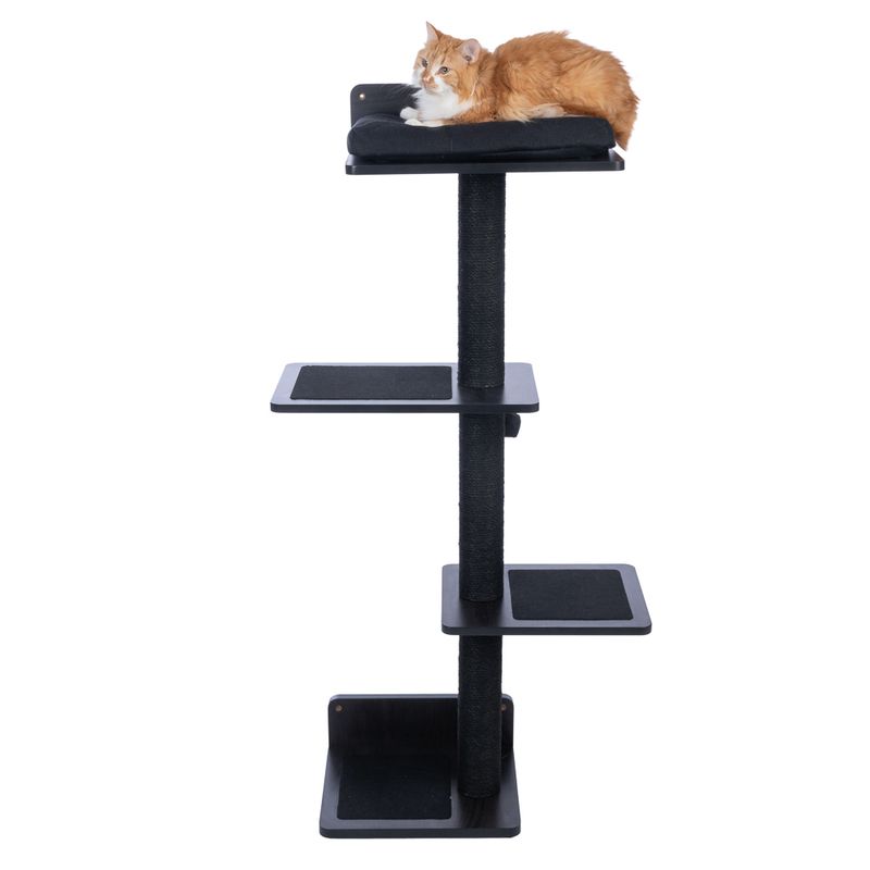 Modern Living San Francisco Wall Scratching Post Black