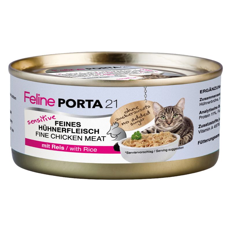 Feline Porta 21 - 6 x 156g Chicken Pure