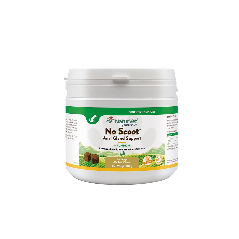 NaturVet No Scoot 60 Chew Cubes