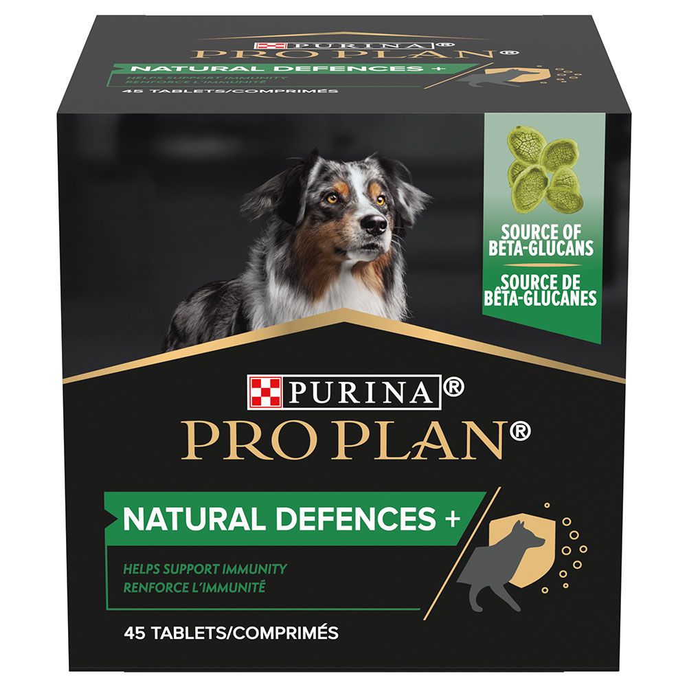 PRO PLAN Natural Defences Dog Supplement Tablet 67g (45 Tablets)