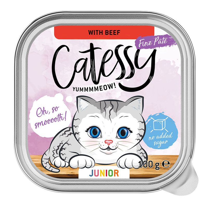 Catessy Junior-Paté Mixed Pack 16 x 100g