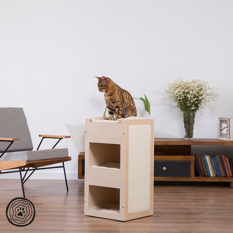 Natural Paradise Scratching Barrel - Daisy S Cream