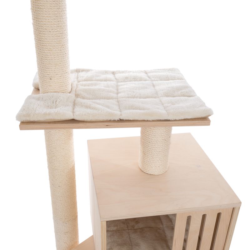 Natural Paradise Silene Cat Tree Light Grey