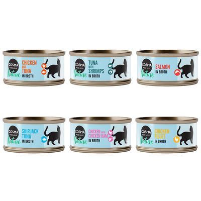 Cosma Nature Mixed Trial Pack 6 x 70g Mix 1 (6 Varieties)