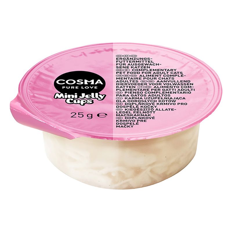 Cosma Mini Jelly Cups Saver Pack 24 x 25g Chicken Breast