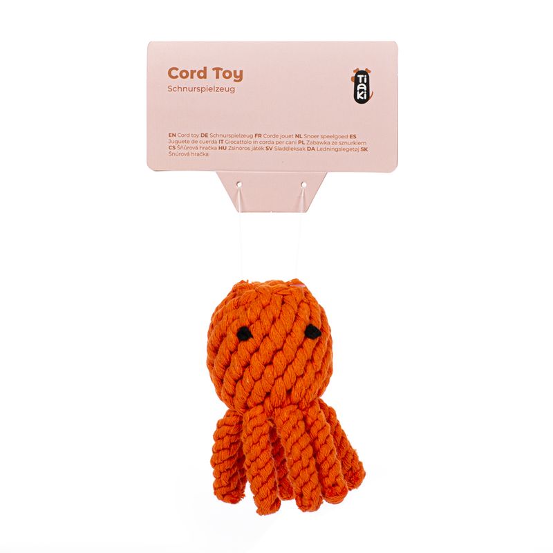 TIAKI Dog Toy Octopus approx. Ø 12 x H 7 cm