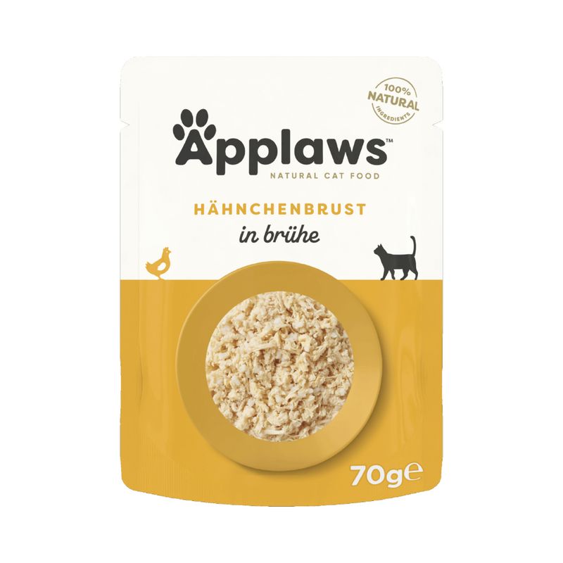 Applaws Cat Food Pouches in Broth Tuna & Pacific Prawns (12 x 70g)
