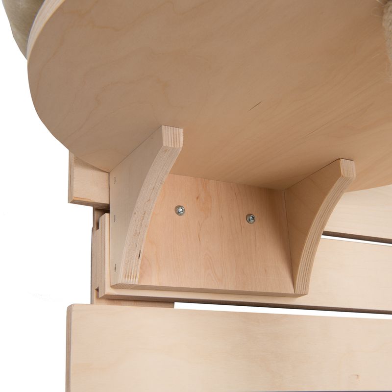 Natural Paradise Wall Scratching Board - Dahlia Cream