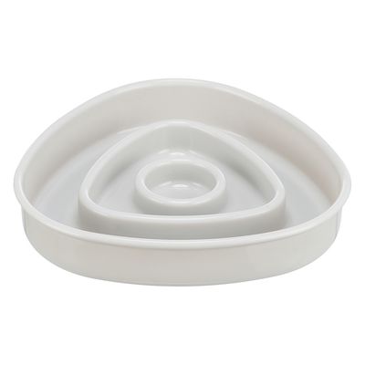 Trixie Slow Feeding Bowl Triangle 350 ml, Ø 15 cm