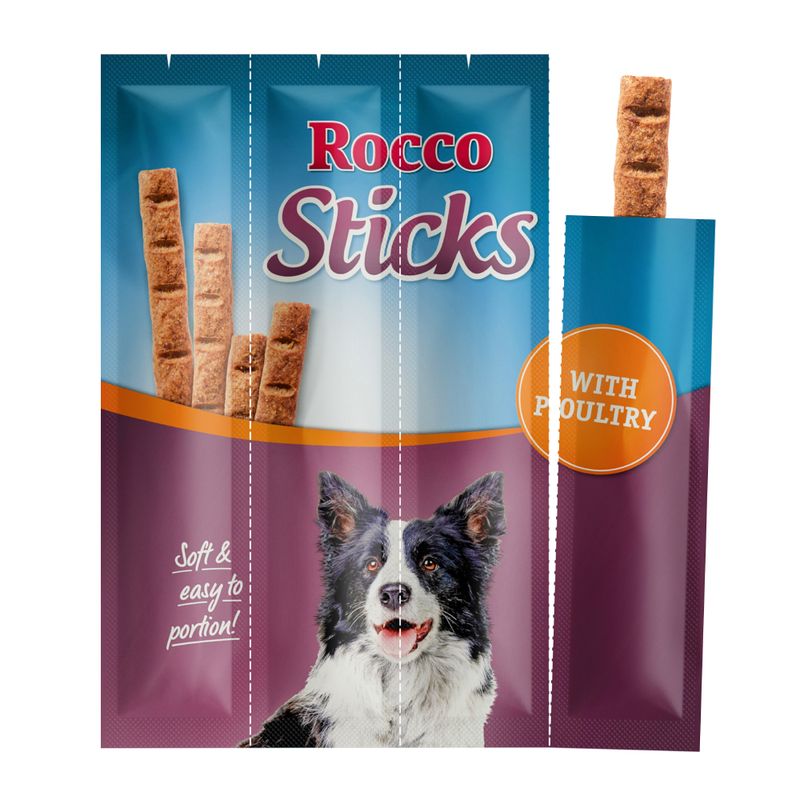 Rocco Sticks Poultry: 12 sticks (120g)