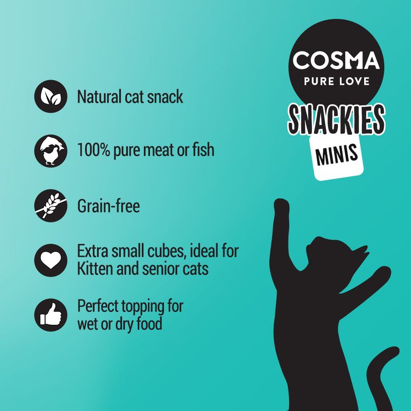 Cosma Snackies Minis Chicken (26g)