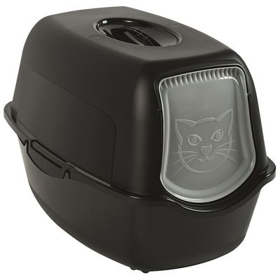 Rotho MyPet Eco BAILEY cat litter tray black