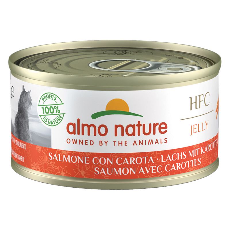6 x 70g Almo Nature HFC Natural Wet Cat Food - 5 + 1 Free! * Chicken Mixed Pack (3 Varieties) (6 x 70g)