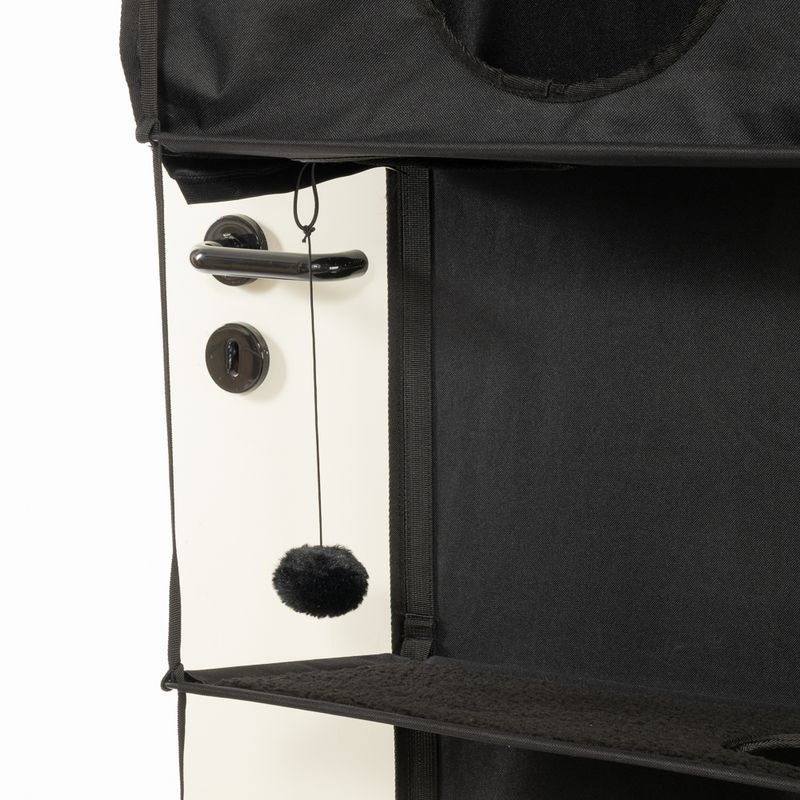 zooplus Basics Door Cat Tree Black