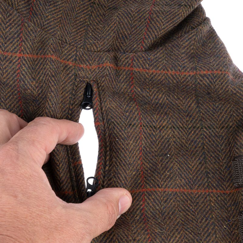 Nomad Tales Bloom Tartan Dog Coat Back length: approx. 35cm