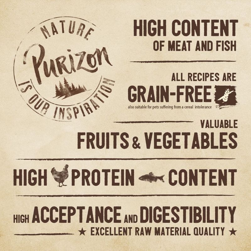 Purizon Sterilised Adult Grain-Free Fish 2.5kg