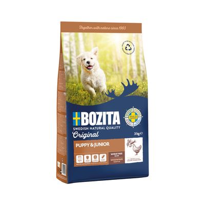 Bozita Original Puppy & Junior with Chicken - Wheat-Free 3kg