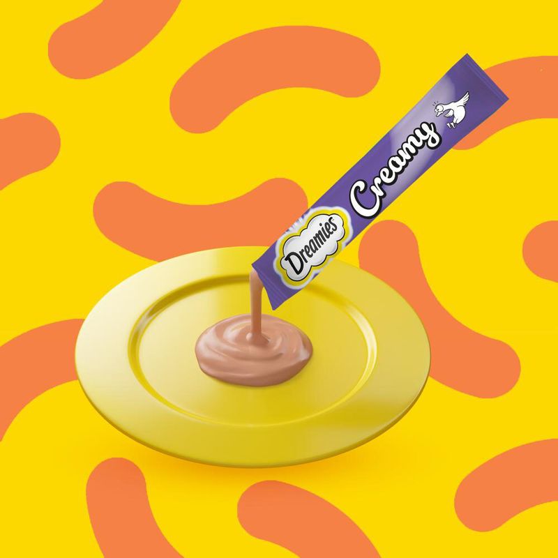 Dreamies Creamy Snacks Chicken (4 x 10g)