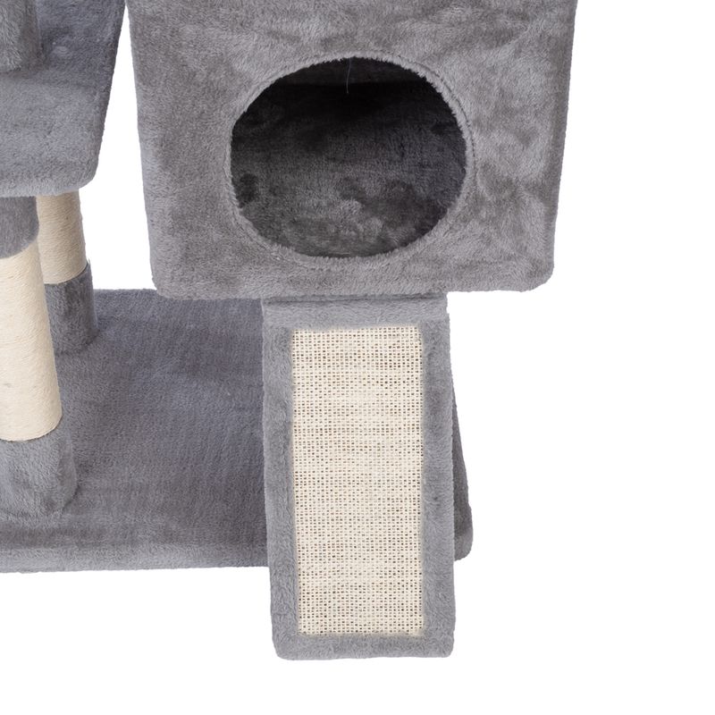 zooplus Basics Scratching Tree - Large Grey