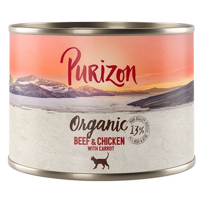 Purizon Organic Saver Pack 24 x 200g Duck & Chicken with Courgette