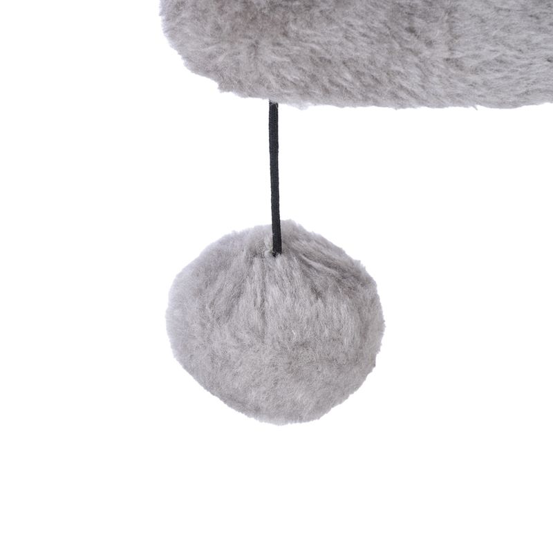 zooplus Basics Scratching Tree - Small Grey