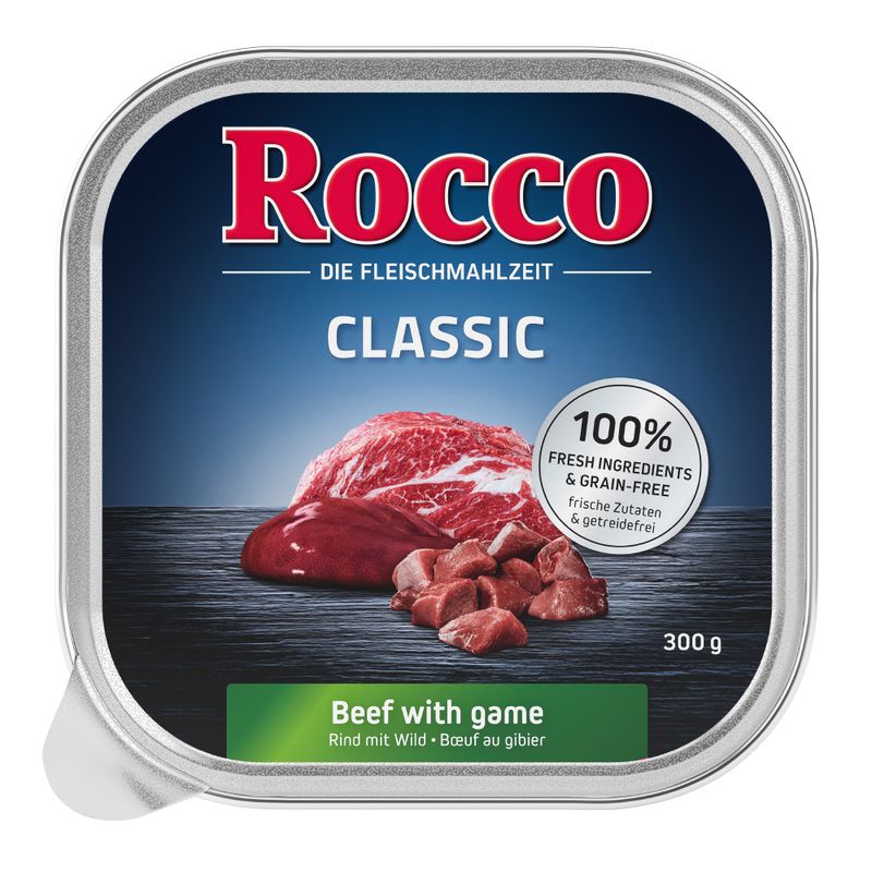 Rocco Trays Mixed Trial Pack 9 x 300g Menu Mix 1: Beef, Poultry, Lamb