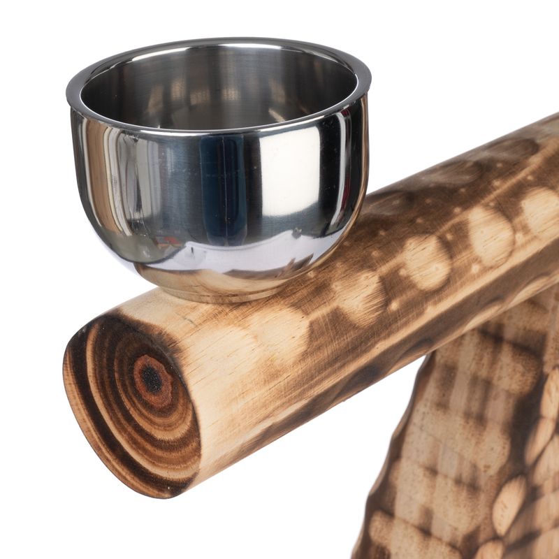 TIAKI Wooden Parrot Perch 50.5 x 29 x 52 cm (L x W x H)