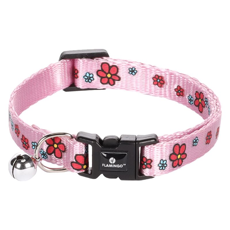 Flamingo Cat Collar Ziggi Flower pink