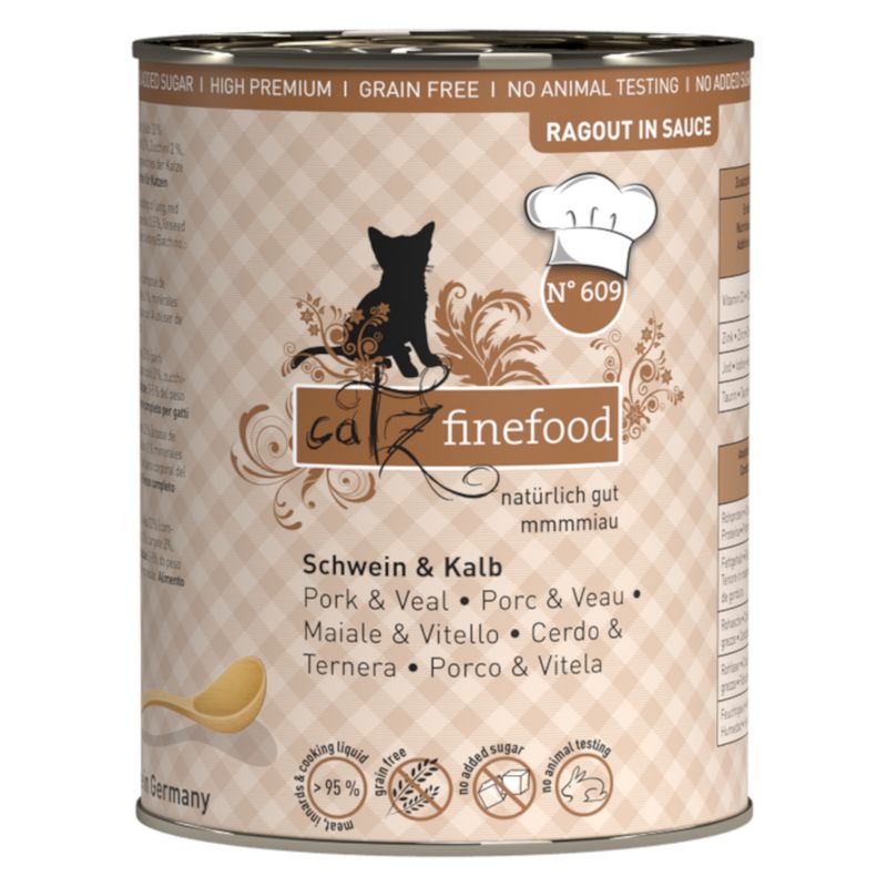 catz finefood Ragout Saver Pack 24 x 380g Goose & Turkey